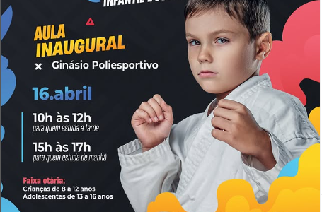 Vem aí a Aula Inaugural de Jiu-Jitsu Infantil e Juvenil!