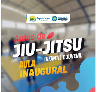 Aula inaugural de Jiu-Jitsu.