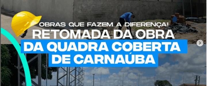 Obras que fazem a diferença!