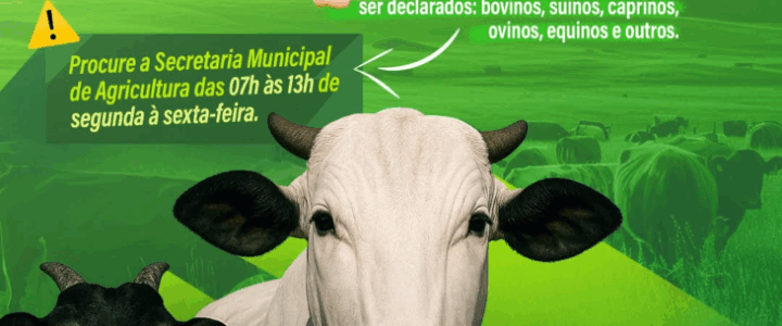 Atenção, produtor rural!