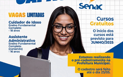 É hora de investir no seu futuro!