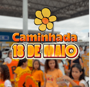 Caminhada em alusão ao 18 de maio.
