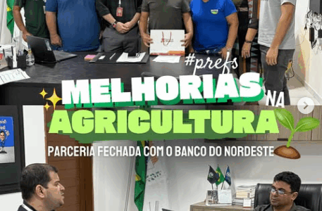 Recebemos com alegria a equipe do Banco do Nordeste para fortalecer parcerias importantes para o nosso município!