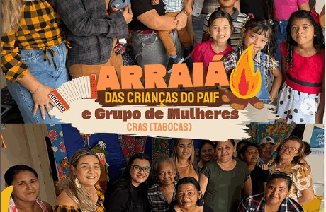 Arraiá bom é assim: com muita alegria e união! 