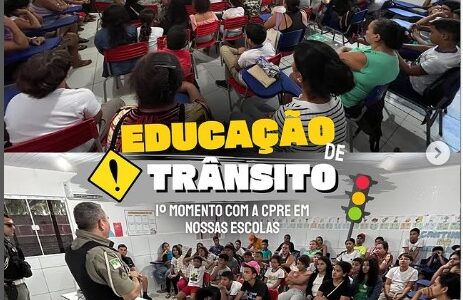 Educação de Trânsito nas Escolas!
