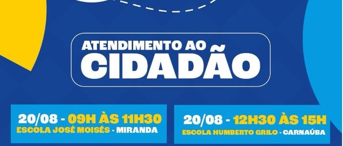 Atenção, Miranda e Carnaúba!