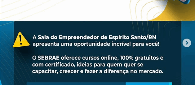 Atenção empreendedores de Espírito Santo/RN
