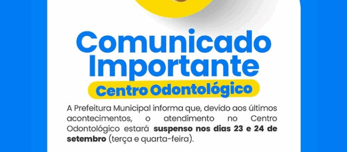 Comunicado Importante