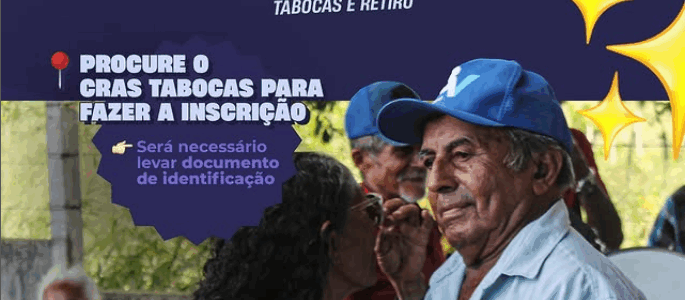 Abertura do Grupo de Idosos – Melhor Idade, para as comunidades de Tabocas e Retiro