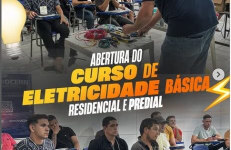  Abertura do Curso de Eletricidade Básica! 