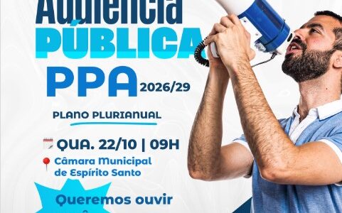 Audiência Pública – PPA 2026/2029