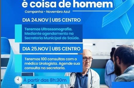 Novembro Azul | Cuidar também é coisa de homem!