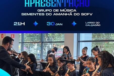 A música que nasce hoje constrói o amanhã.