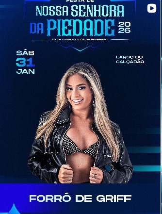 Aperta o PLAY que @forrodegriffoficial está CONFIRMADA na FNSP26!