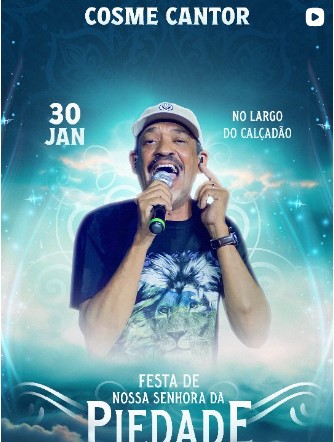 No dia 30 de janeiro, a Festa de Nossa Senhora da Piedade 2026