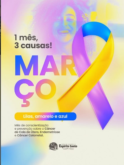 Março é mês de cuidado, informação e prevenção!