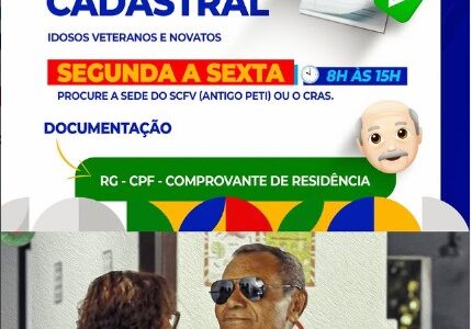 ATUALIZAÇÃO CADASTRAL
