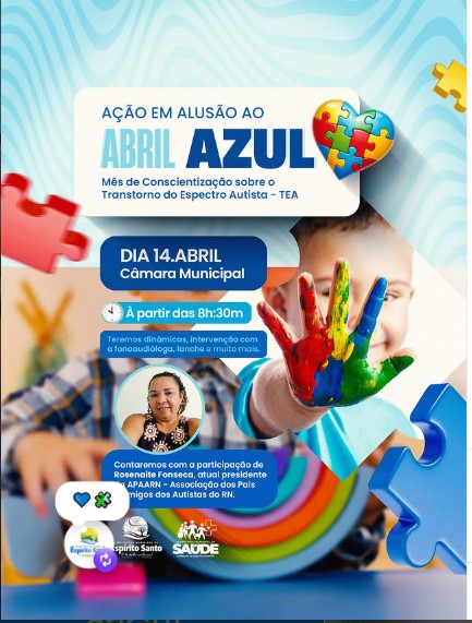 Abril Azul: mês de conscientização sobre o autismo 