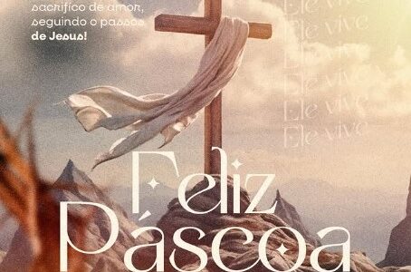 Ele vive! E a esperança também vive em nós.