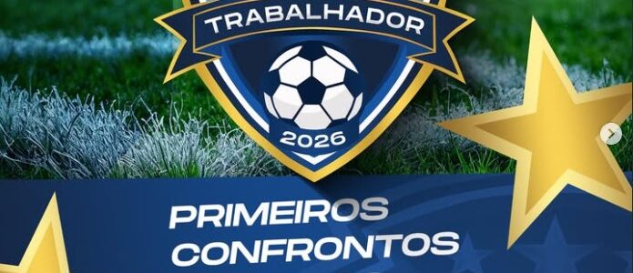 Amanhã tem emoção do Torneio do Trabalhador 2026!