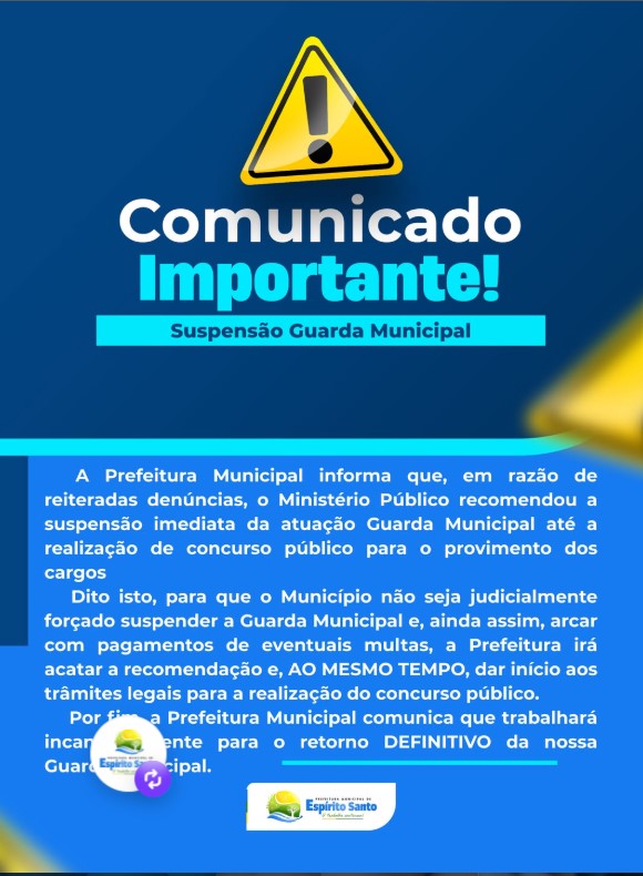 Comunicado Importante!