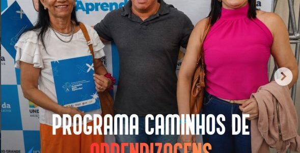Investindo no futuro através da educação! Investindo no futuro através da educação!