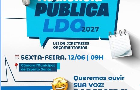 Sua participação faz a diferença!