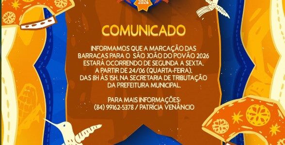 O São João do Povão 2026 já está ganhando forma! 💃🏻🔥