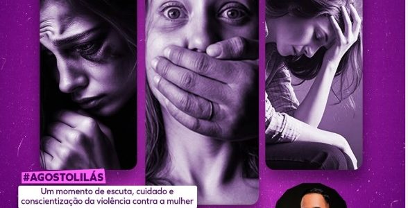 CHÁ LILÁS | Um momento de escuta, cuidado e conscientização CHÁ LILÁS | Um momento de escuta, cuidado e conscientização