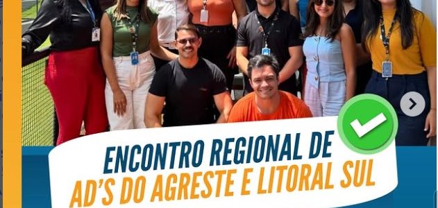 NOSSO MUNICÍPIO PRESENTE NO ENCONTRO REGIONAL DE AD’S! NOSSO MUNICÍPIO PRESENTE NO ENCONTRO REGIONAL DE AD’S!