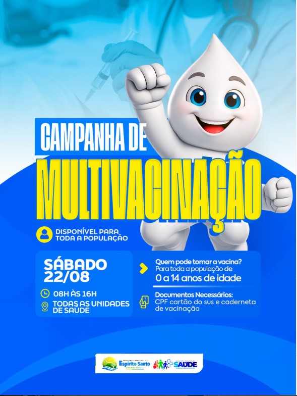 CAMPANHA DE MULTIVACINAÇÃO!