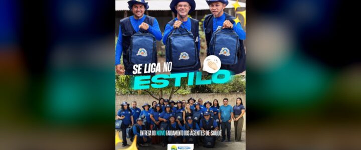 Novos fardamentos para os Agentes Comunitários de Saúde! Novos fardamentos para os Agentes Comunitários de Saúde!