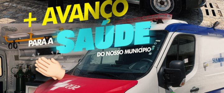 O nosso município recebeu uma nova ambulância O nosso município recebeu uma nova ambulância