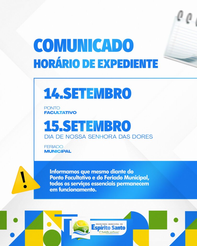 COMUNICADO IMPORTANTE!