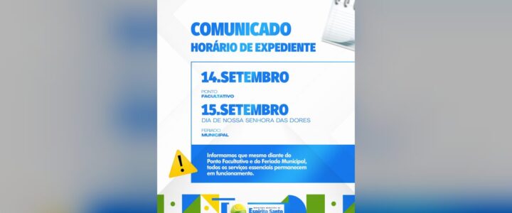 COMUNICADO IMPORTANTE!