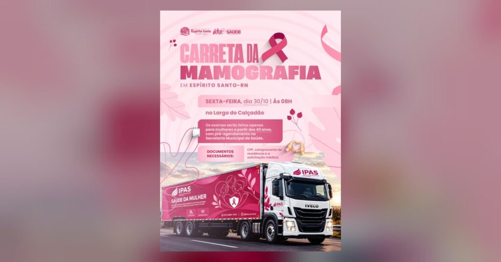 Carreta da Mamografia em Espírito Santo!