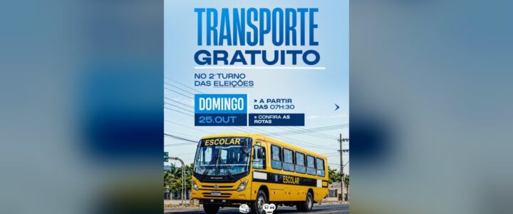 Neste domingo, 25 de outubro, a Prefeitura de Espírito Santo disponibilizará