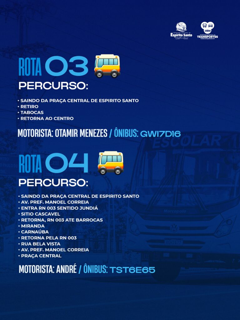 Neste domingo, 25 de outubro, a Prefeitura de Espírito Santo disponibilizará — foto 3